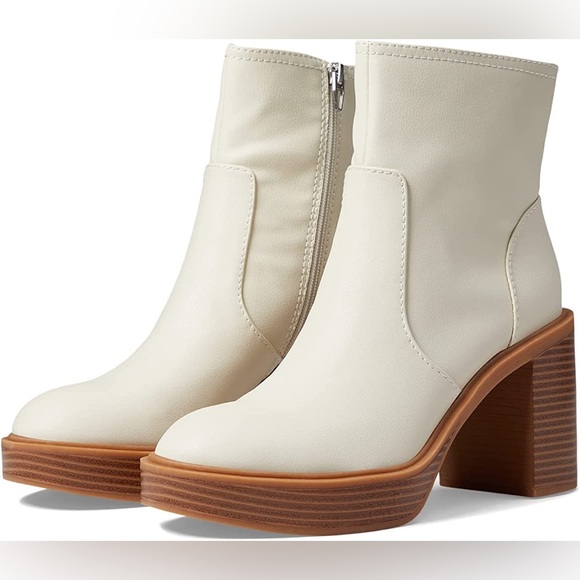 Dolce Vita Shoes - NIB Dolce Vita Calory Heeled Boots - 8.5 color Ivory Stella